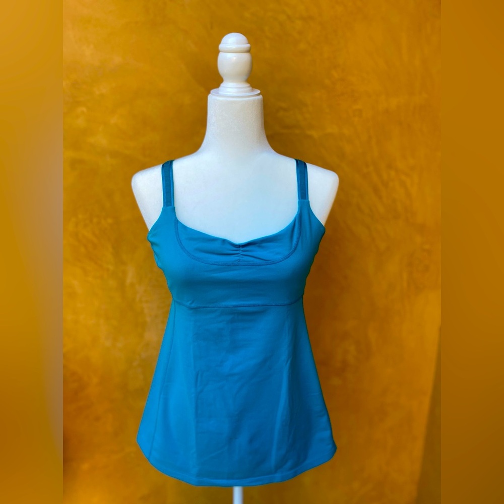 Lulu Lemon Turquoise Workout Top